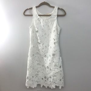Japna | Floral Crochet Tank Top Dress